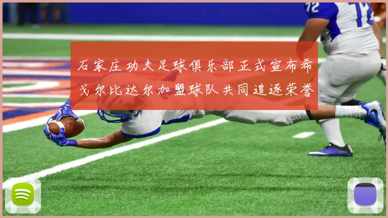 石家庄功夫足球俱乐部正式宣布希戈尔比达尔加盟球队共同追逐荣誉